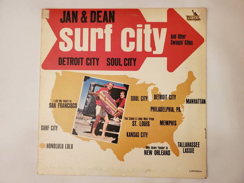 Jan & Dean Surf City vinyl record